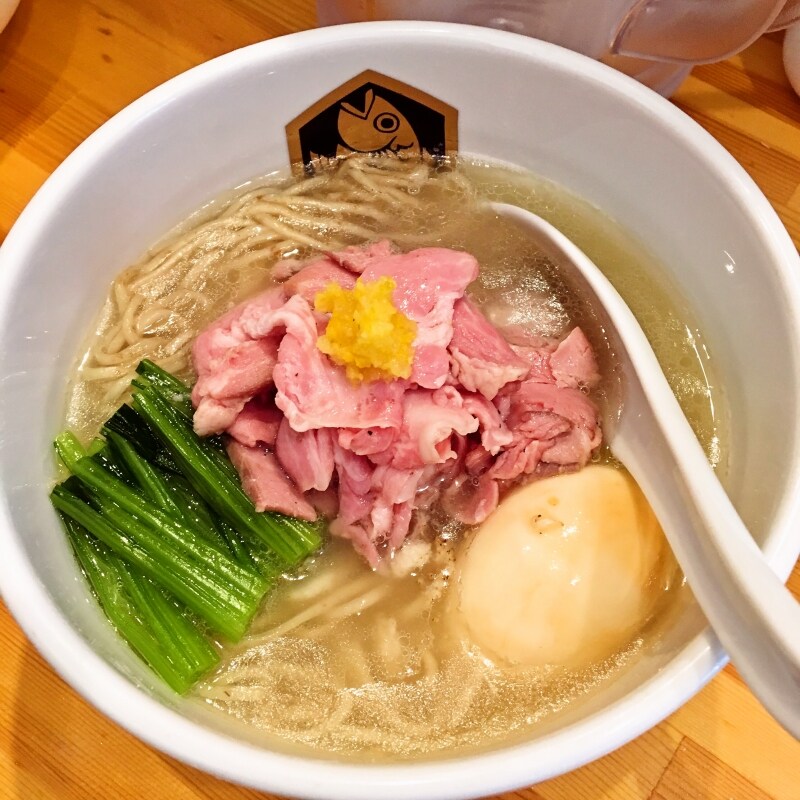 麺魚 味玉真鯛らーめん