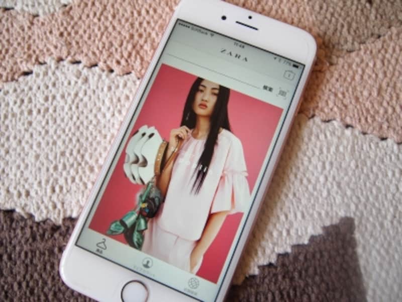 フォーマットもシンプルで見やすく、雑誌感覚でトレンドや商品を眺められるのも嬉しい