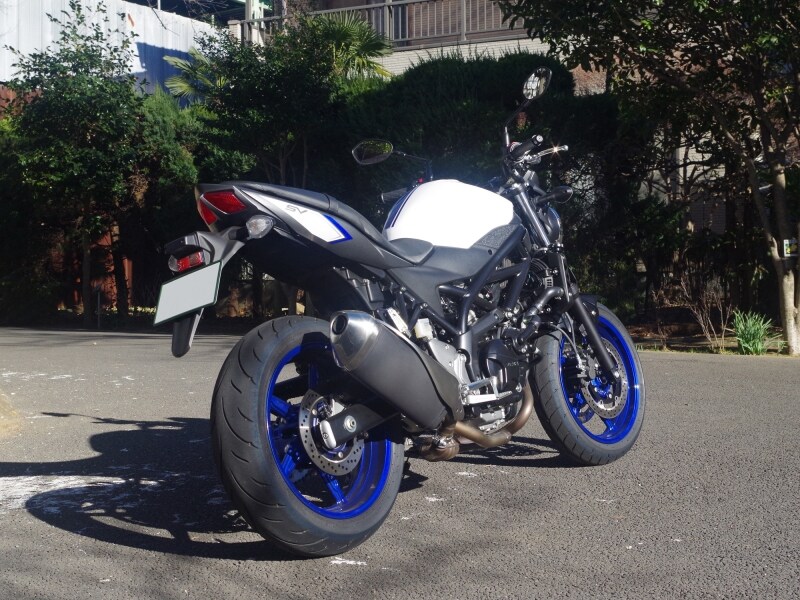 SV650リアビュー
