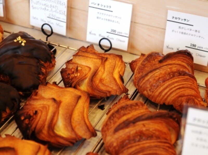 クロワッサン、パンオショコラ