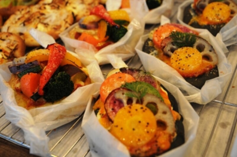 旬の横須賀野菜がたっぷりのパン