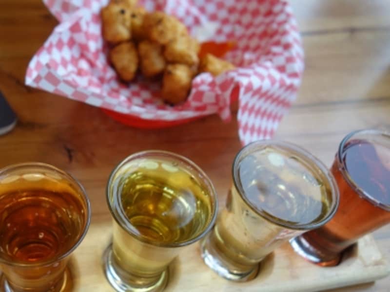 cider and tots