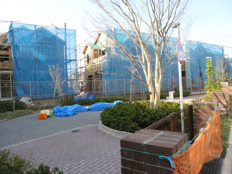 一戸建て建設中