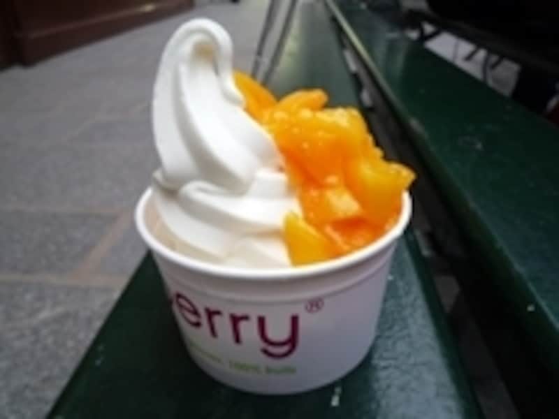 トッピングはマンゴーがおすすめ