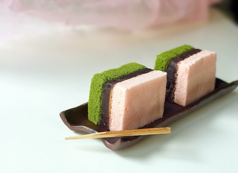 鎌倉五郎本店undefined桜の抹茶ぜんざい