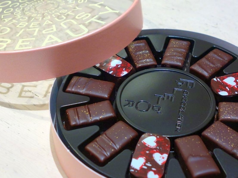 美しく作られたショコラ