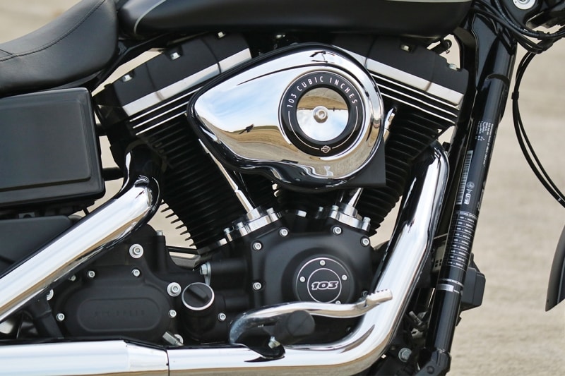 排気量1,690ccを誇る空冷Vツインエンジン「ツインカム103」。