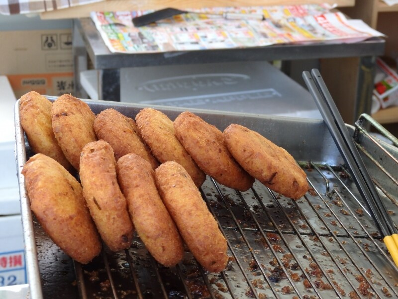 行田市のB級グルメ、ゼリーフライ