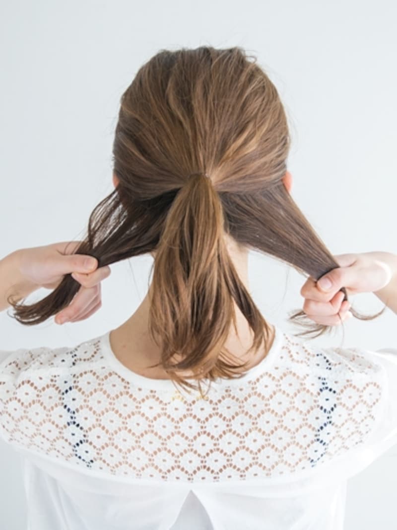 センターで分けとる