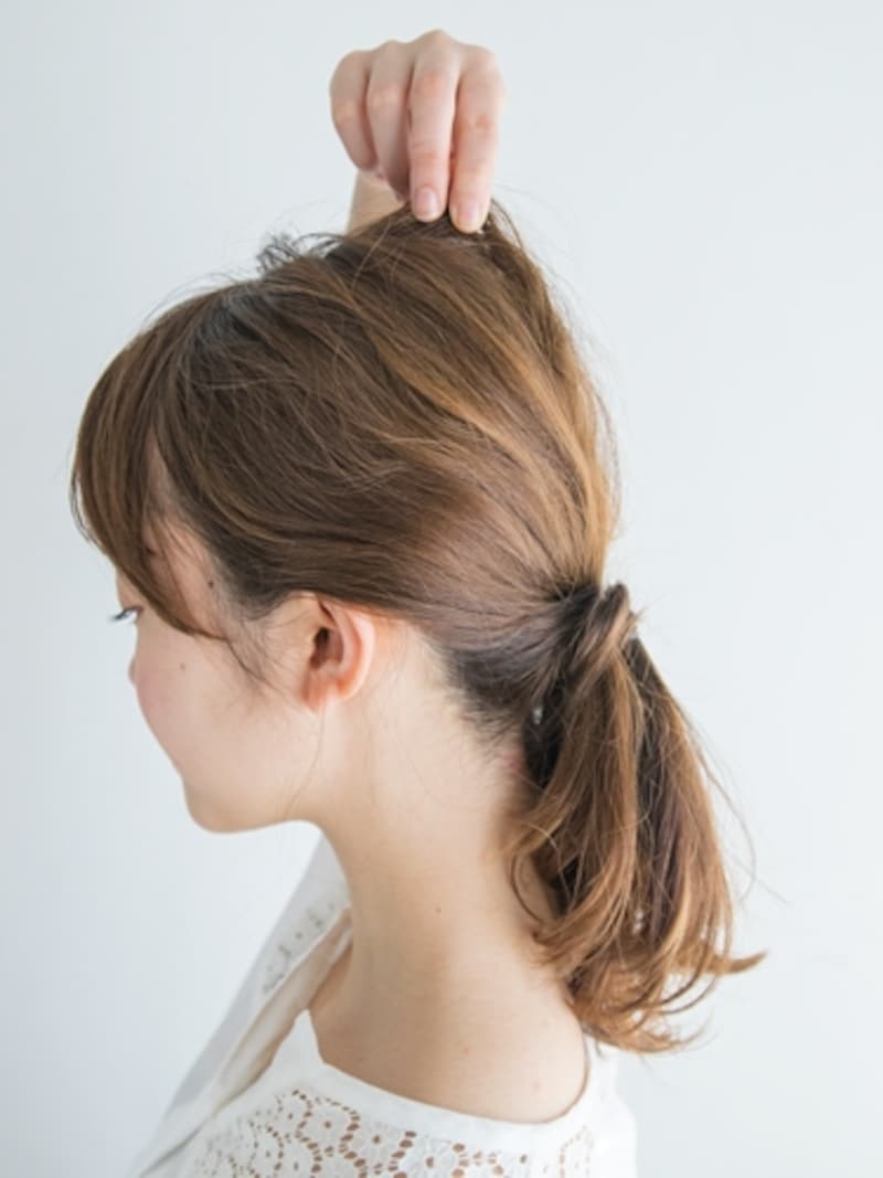 バランスを見ながら少しずつつまみ出す