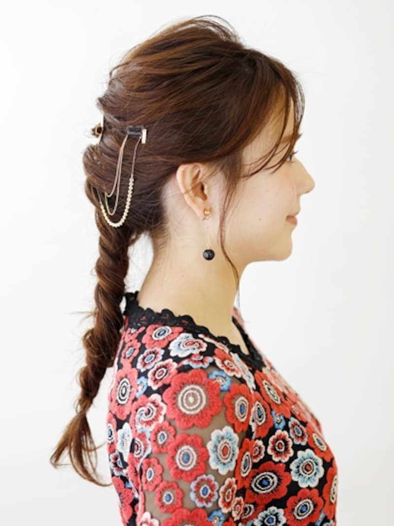 くるりんぱ×フィッシュボーンのガーリーアレンジ