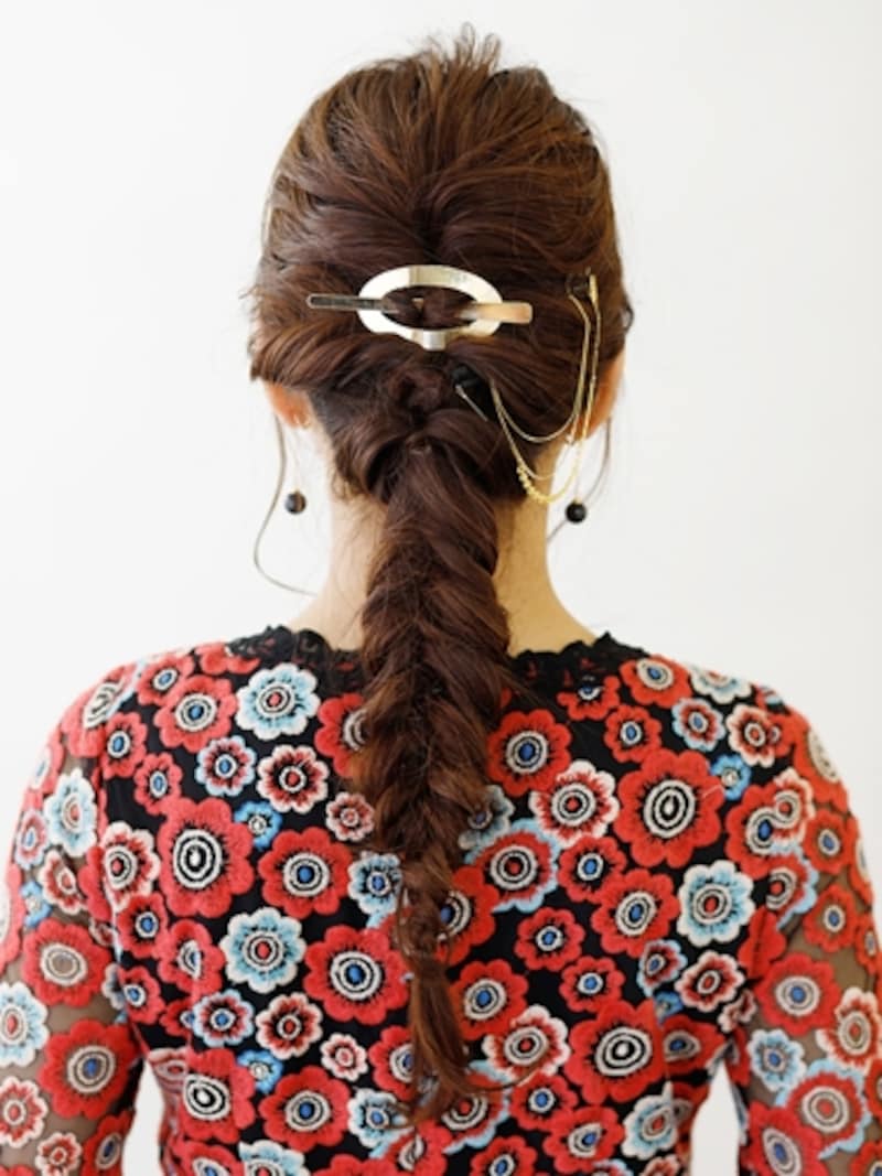 くるりんぱ×フィッシュボーンのガーリーアレンジ