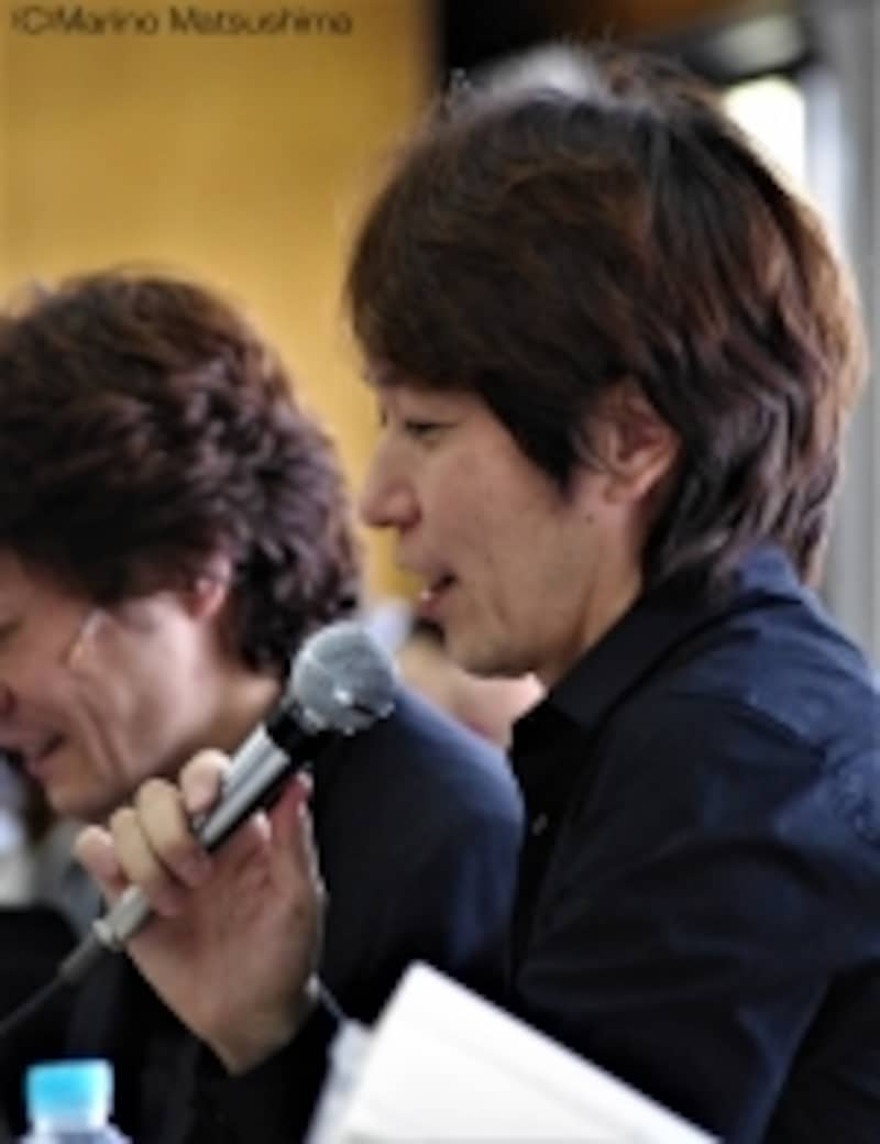 『オペラ座の怪人』稽古をまとめるスーパーバイザーの北澤裕輔さん。(C)Marino Matsushima