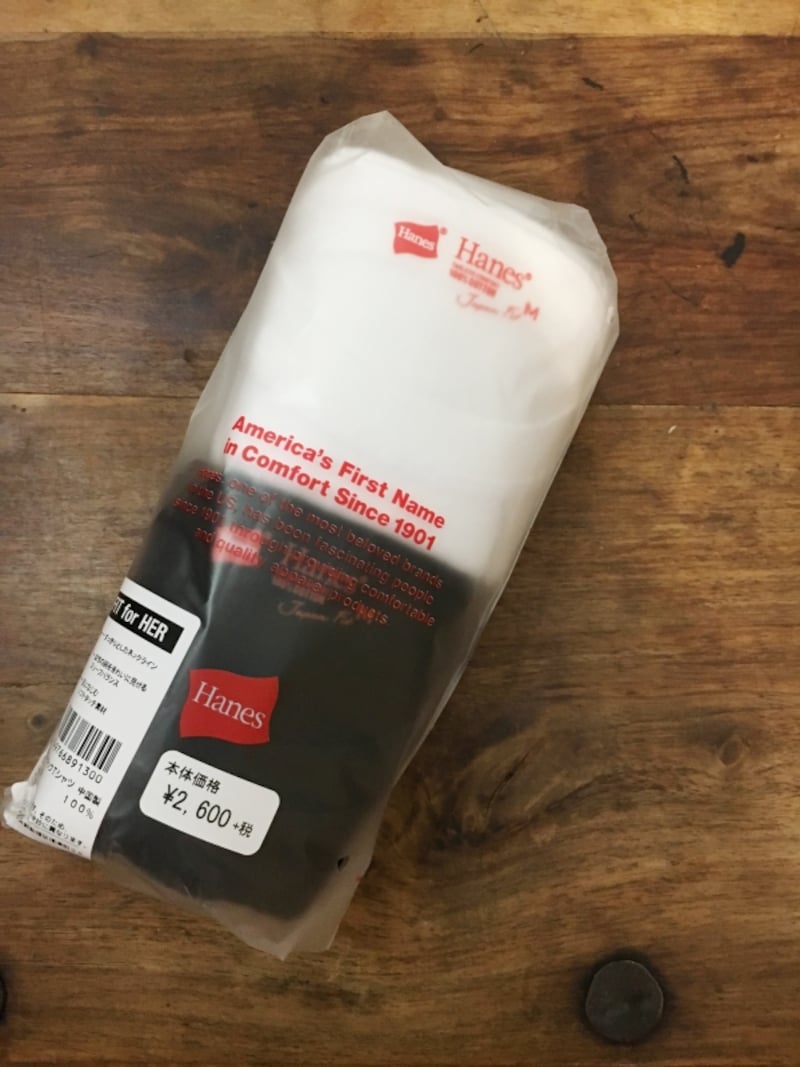 HanesパックT
