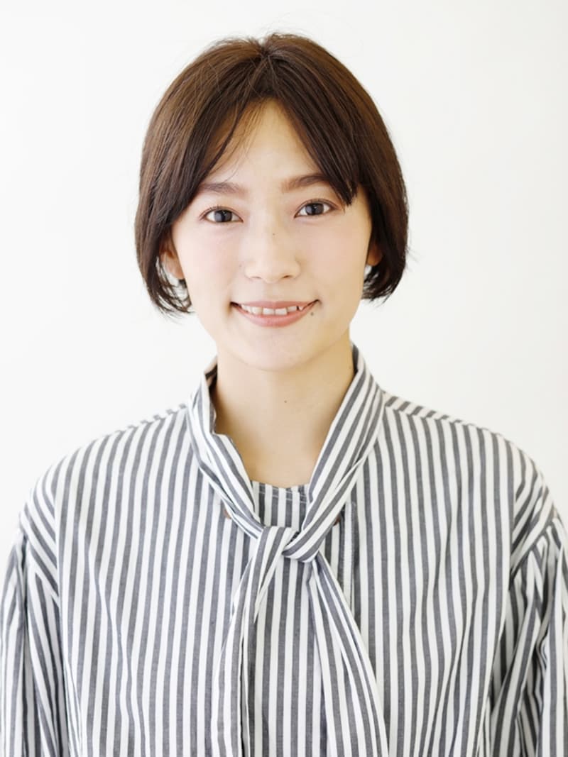 前下がりのショートボブ