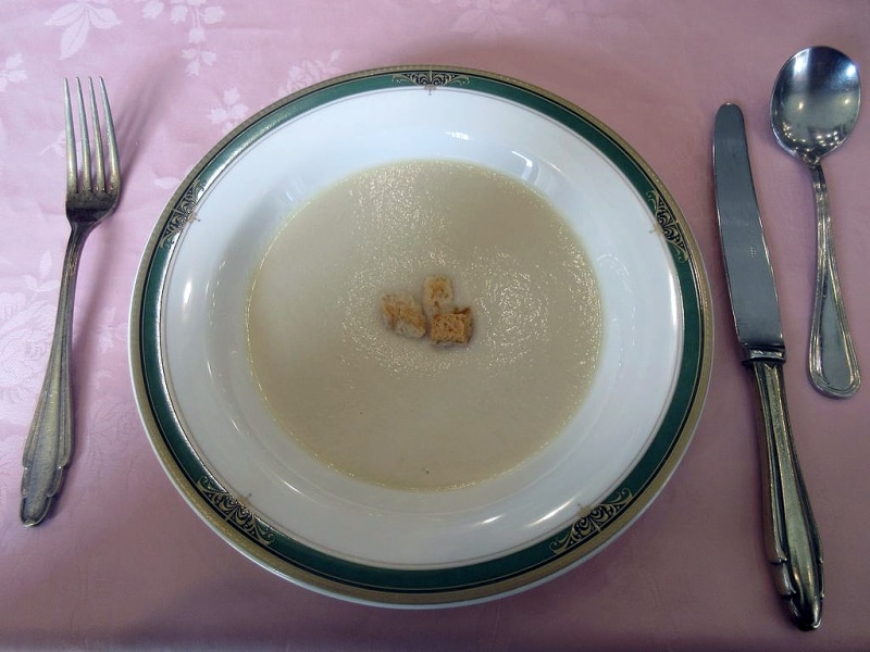 本日のクリームスープ