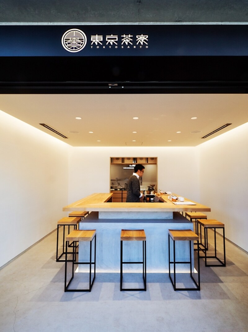 東京茶寮店内