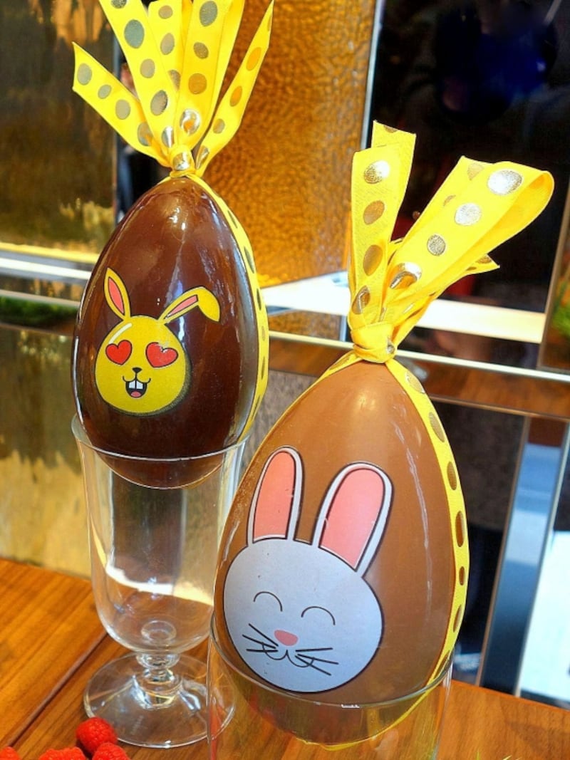 目がハートになっているウサギさんも！