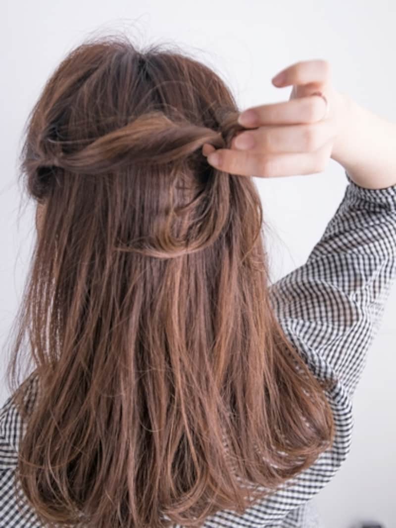 上から下に向かってくるりんぱ