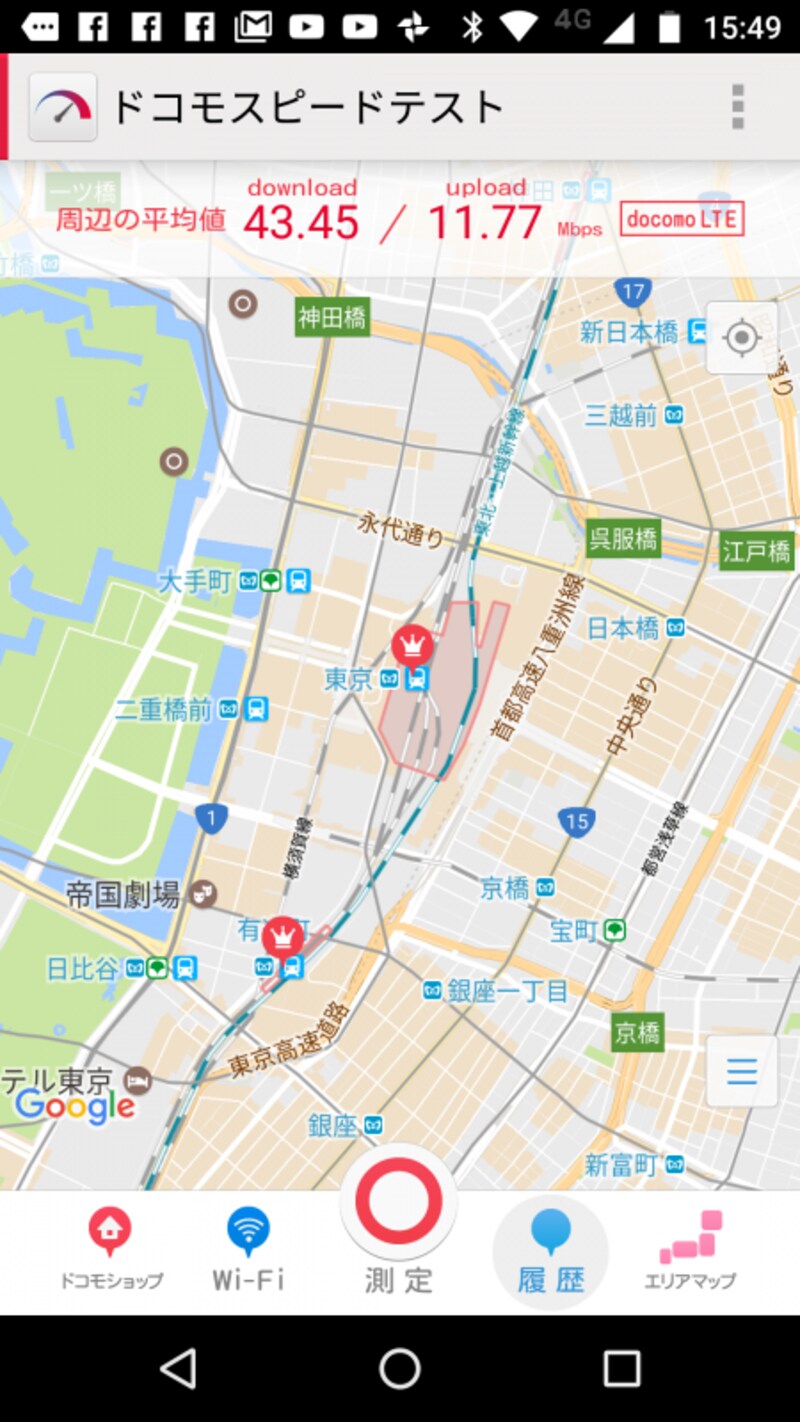 スピードテスト