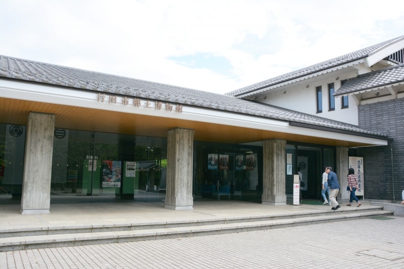 行田市郷土博物館のエントランス