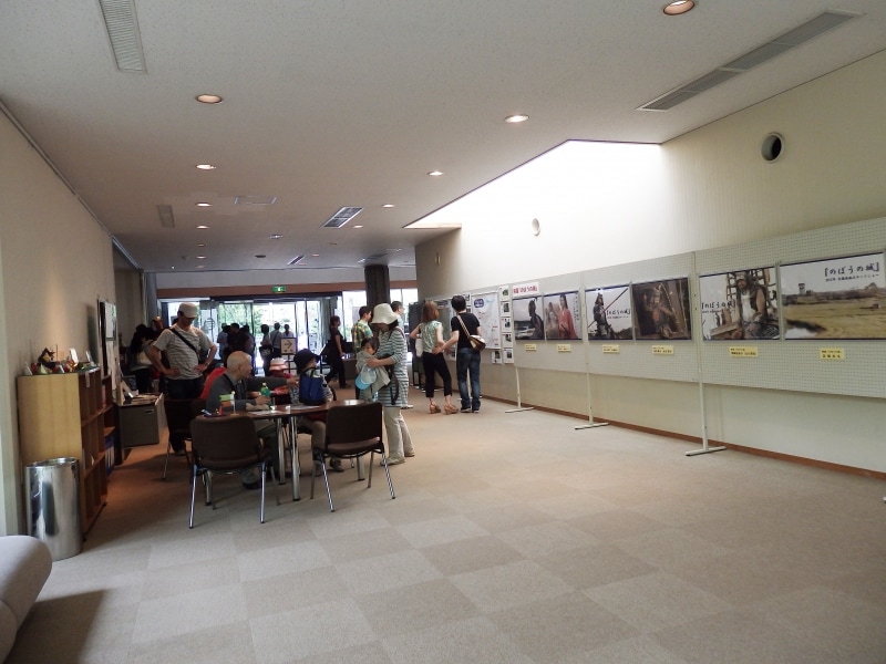 郷土博物館のロビー
