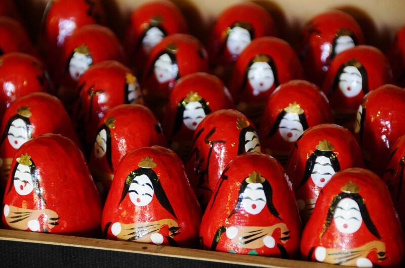 幸せ願いダルマ