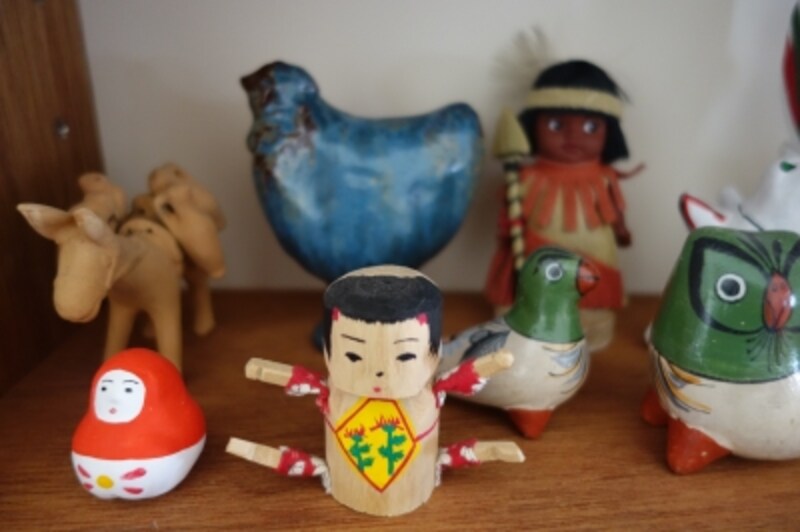 ちょっとへっぽこでお茶目な風貌のものが多いです。