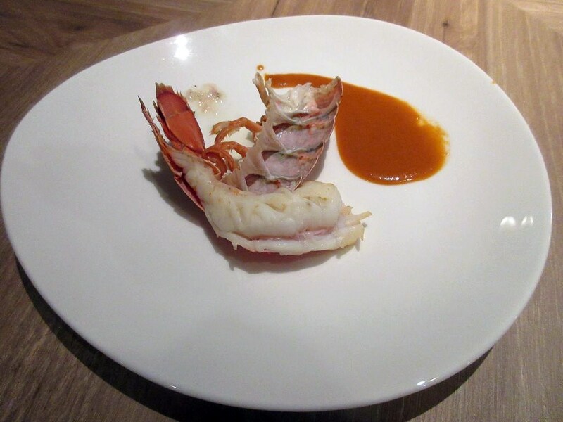 ポルト オマール海老の鉄板焼き