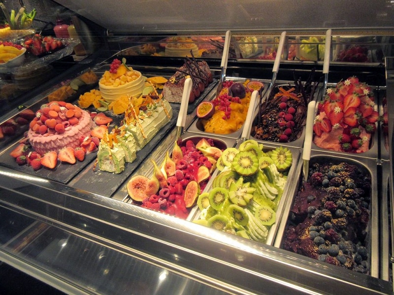 スロープサイドダイナーザクロ 氷菓