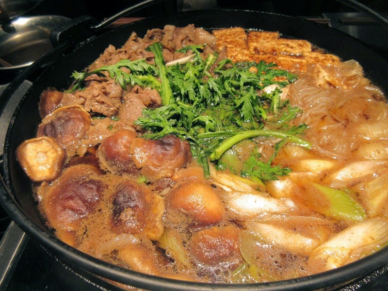 スロープサイドダイナーザクロ すき焼き