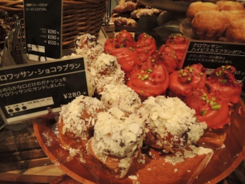 バラエティに富んだクロワッサン