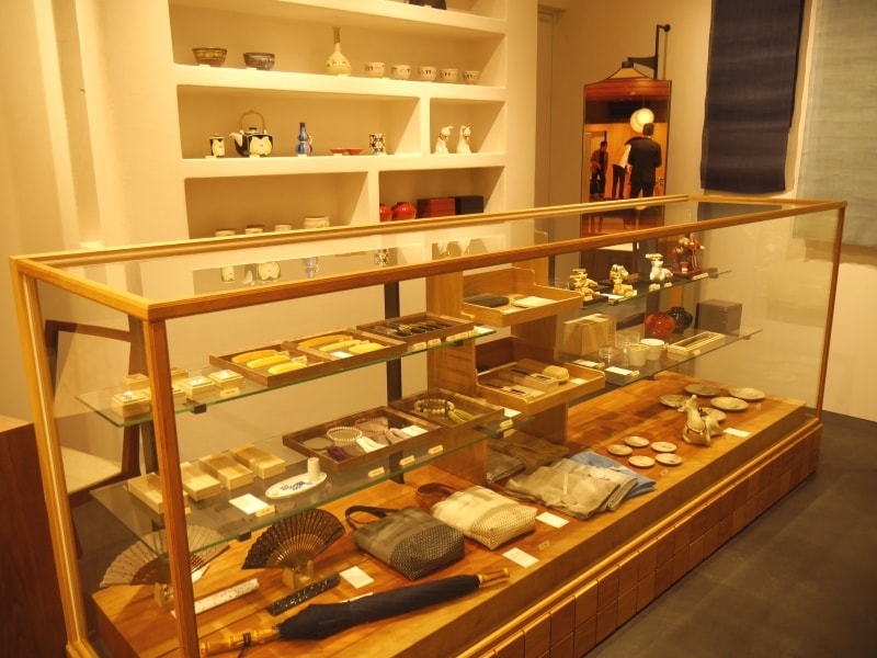 『中川政七商店』の高級工芸ゾーン