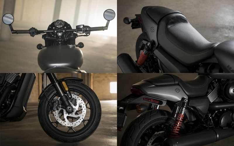 ドラッグバーにミッドコントロールステップなど、カフェレーサーらしからぬディテールで固められたストリートロッド