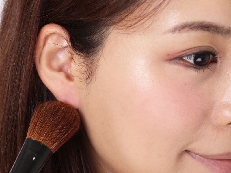 ほんのり色づく程度がベスト