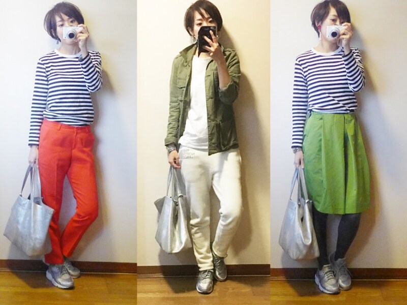 ナイキundefinedエアハラチラン スニーカーコーディネート例