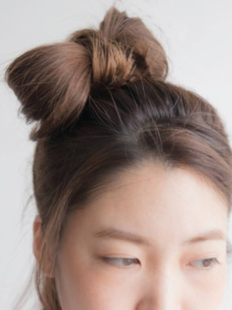 断然高めがかわいい リボンヘアハーフアップのやり方 ヘアアレンジ All About