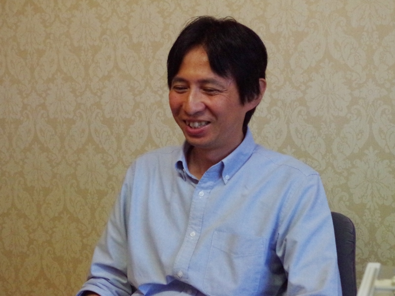 今回も快く取材を受けてくださった海老沢さん。写真は前回取材時のもの