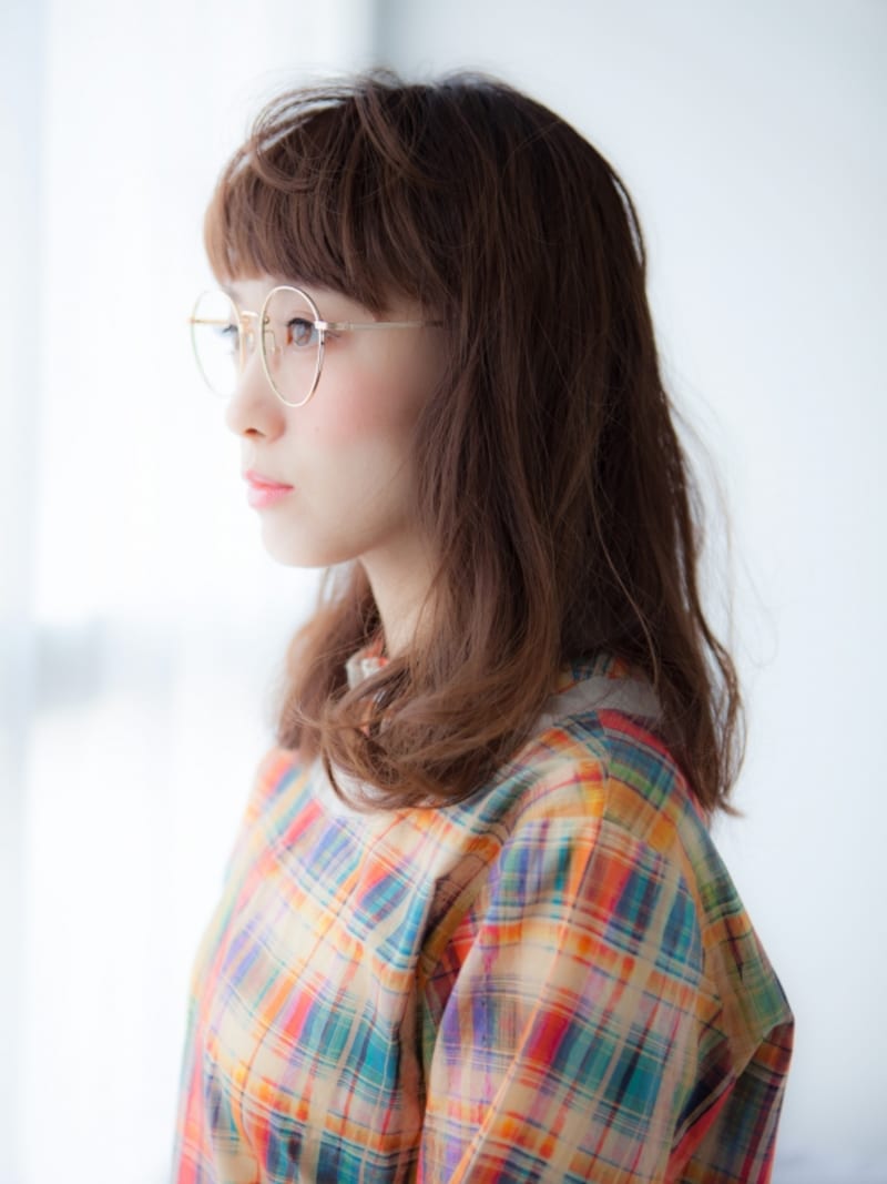 アラサーに似合う垢抜けショートバング