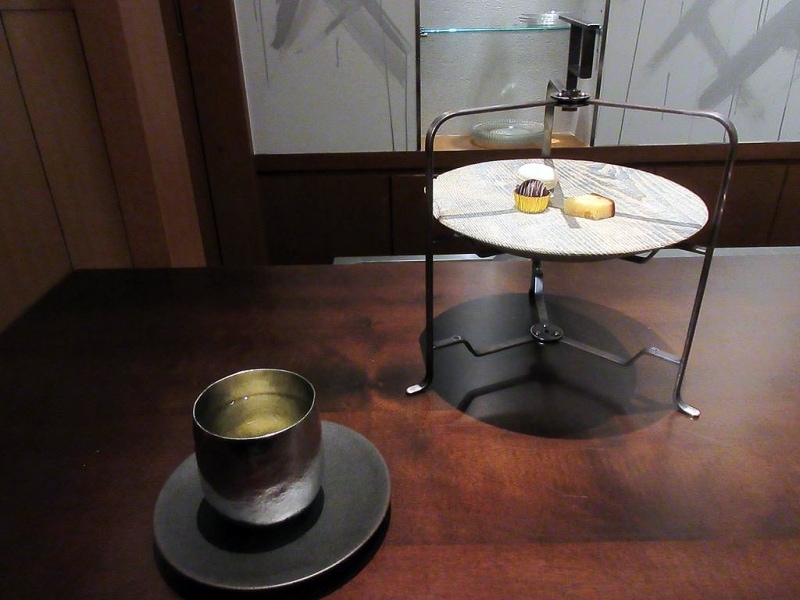 ドリンクとお茶菓子