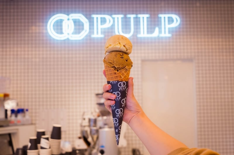 アイスクリームがおすすめ!