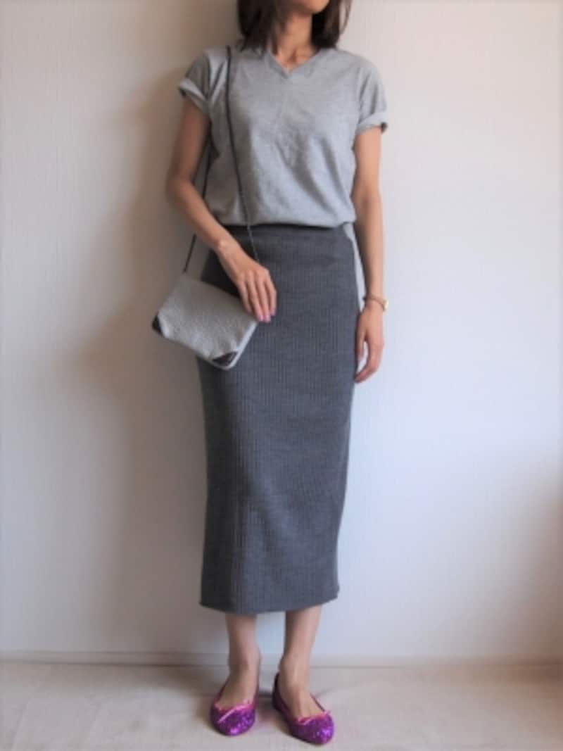 ワントーン、と決めておけば悩まずに済むので時短にも