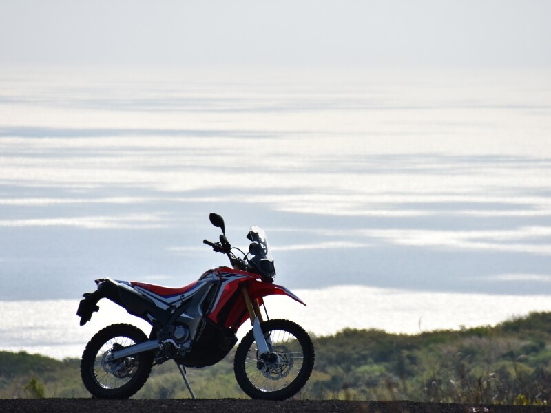 CRF250RALLYサイドビュー