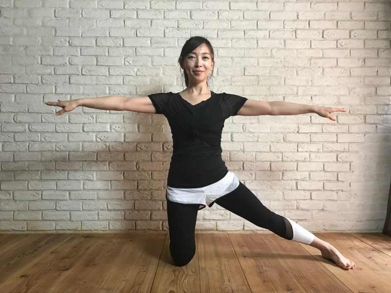 お腹を引き上げておきましょう