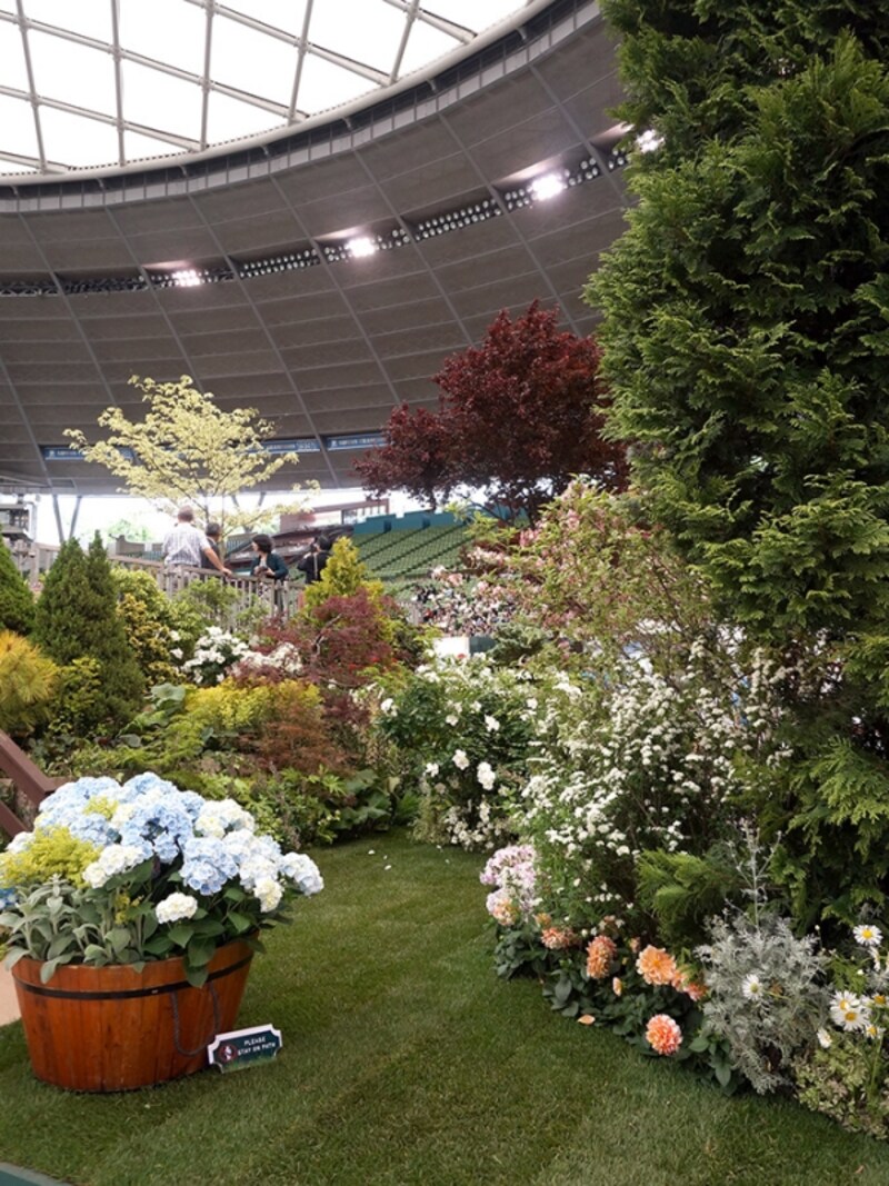 立体感をもたせる見晴らし台も設けられた