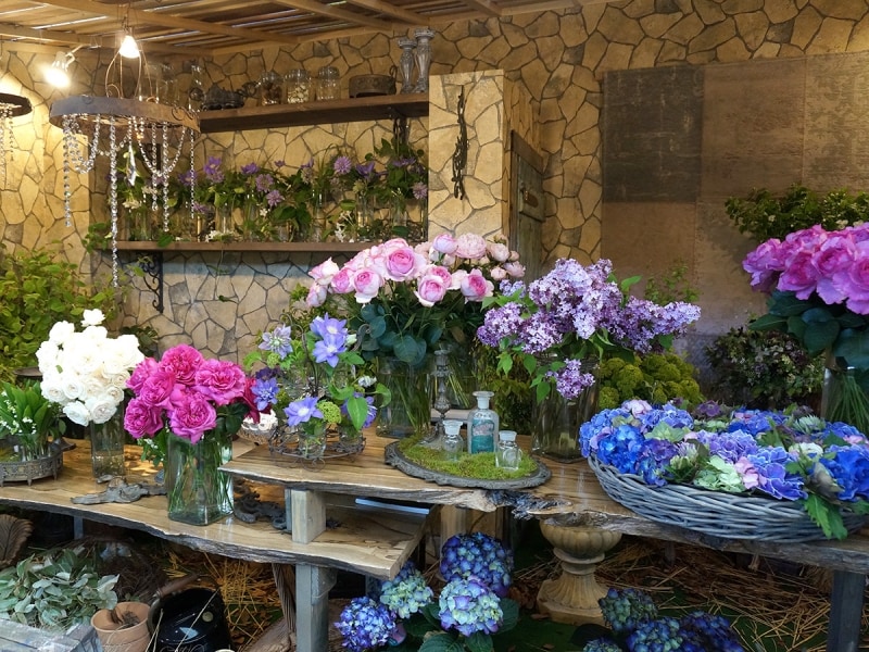 「フレンチスタイルのローズウォール」