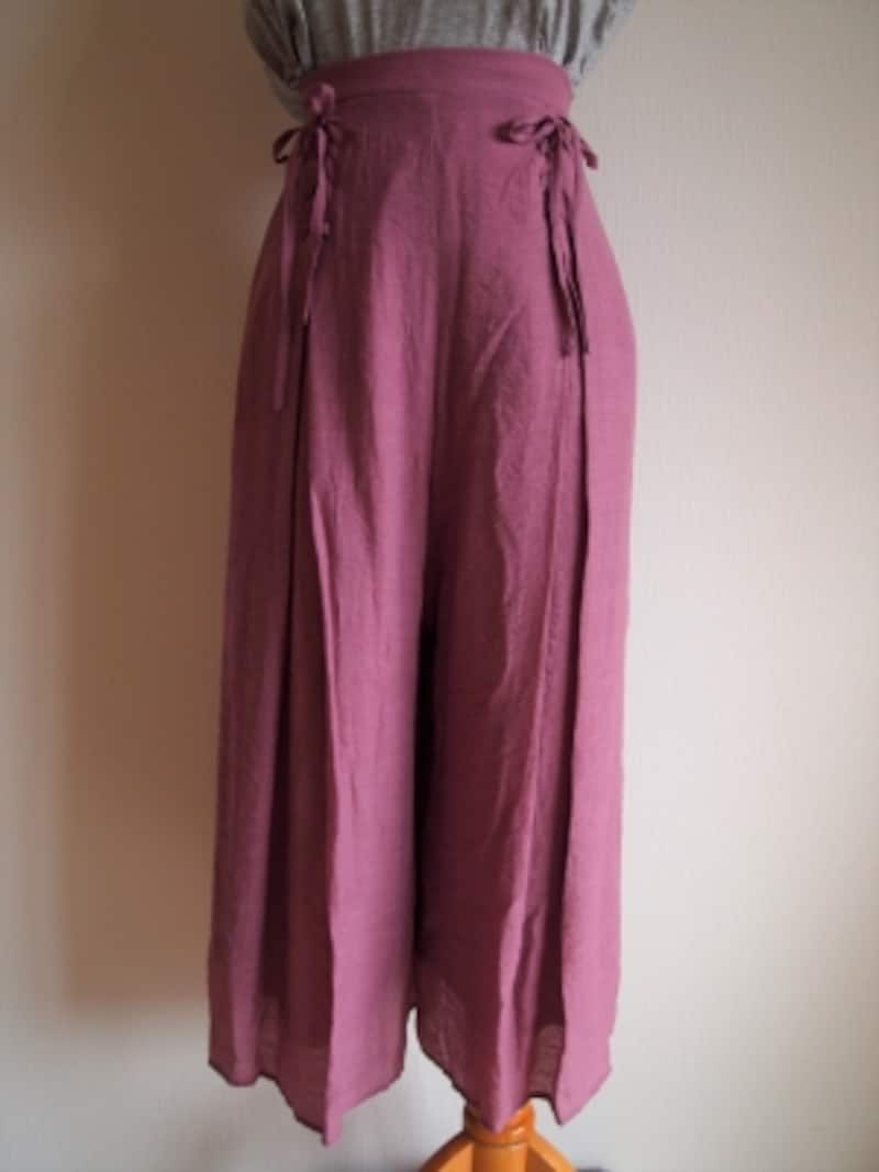 面積が大きいガウチョやスカンツなどのワイド系は人とかぶりにくいしまむらがオススメ