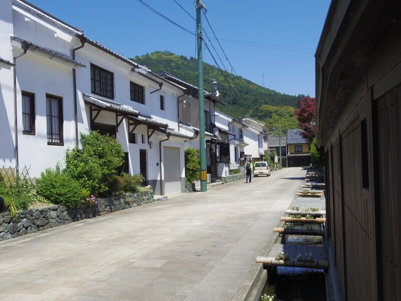 大洲の町並み