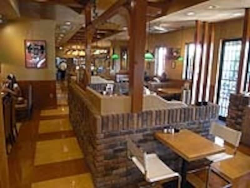 長居をしたくなるゆったりとしたレイアウト