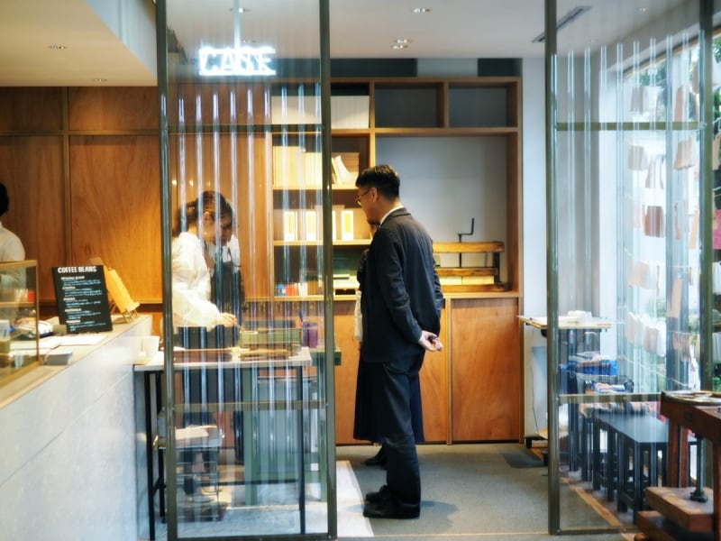 ポップアップストアとしても活用されるスペース。